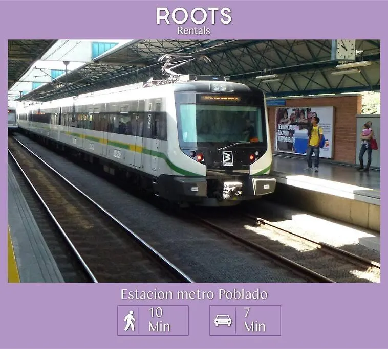 Hospedaje Privado Cerca A Provenza En El Poblado - M301 By Roots Rentals Medellin