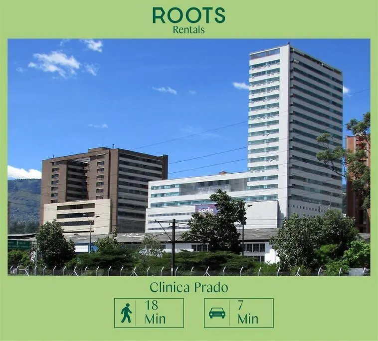 דירה מדיין Hospedaje Privado Cerca A Provenza En El Poblado - M301 By Roots Rentals קולומביה